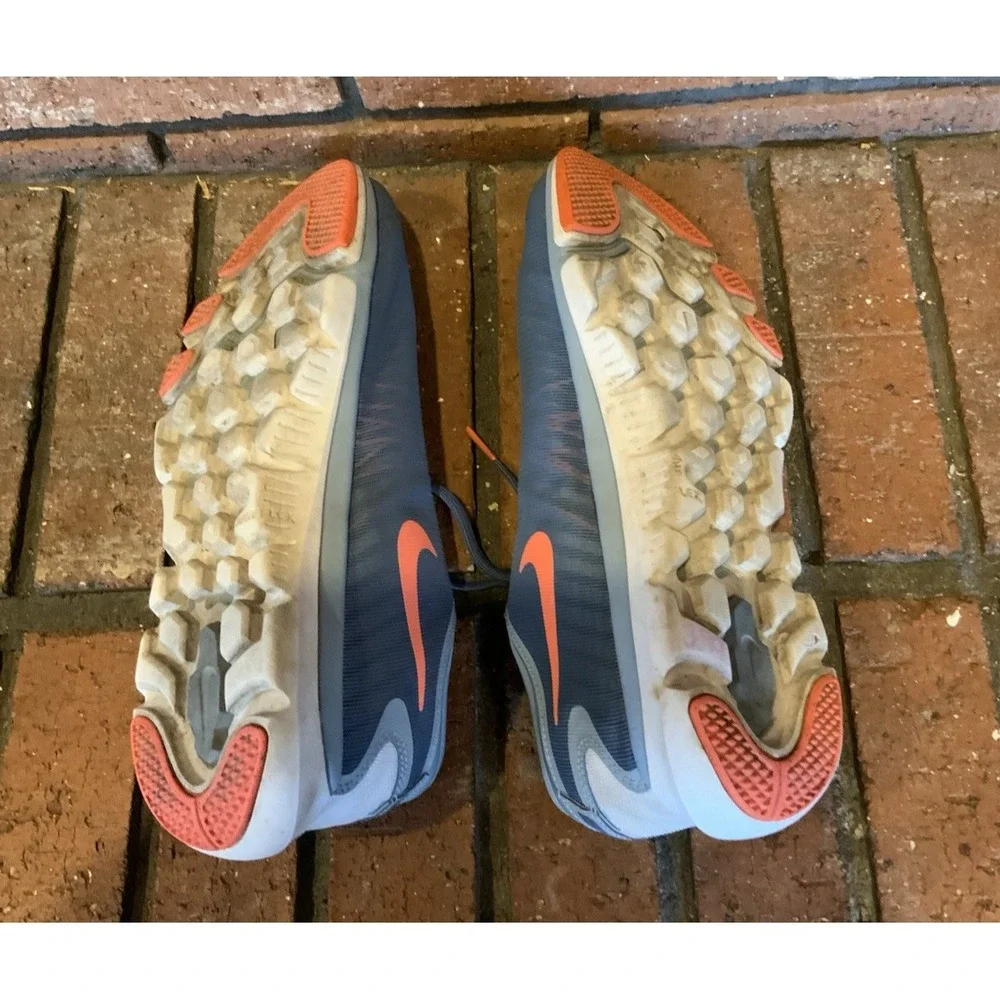 Nike Flex Womens‎ Blue And Neon Pink Athletic Running Shoes Sneakers Size 11